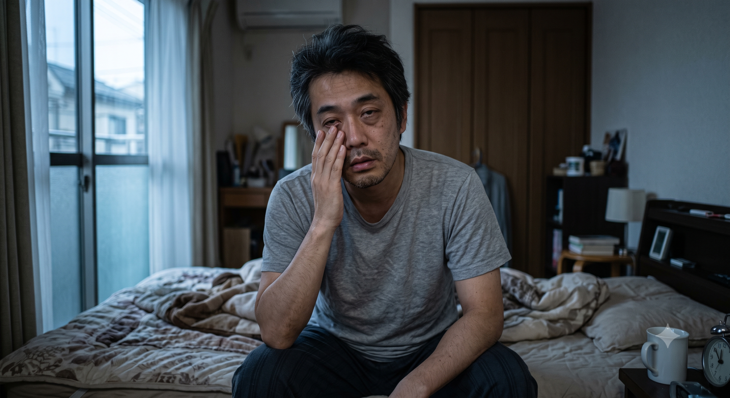 寝起きで苦しむ人