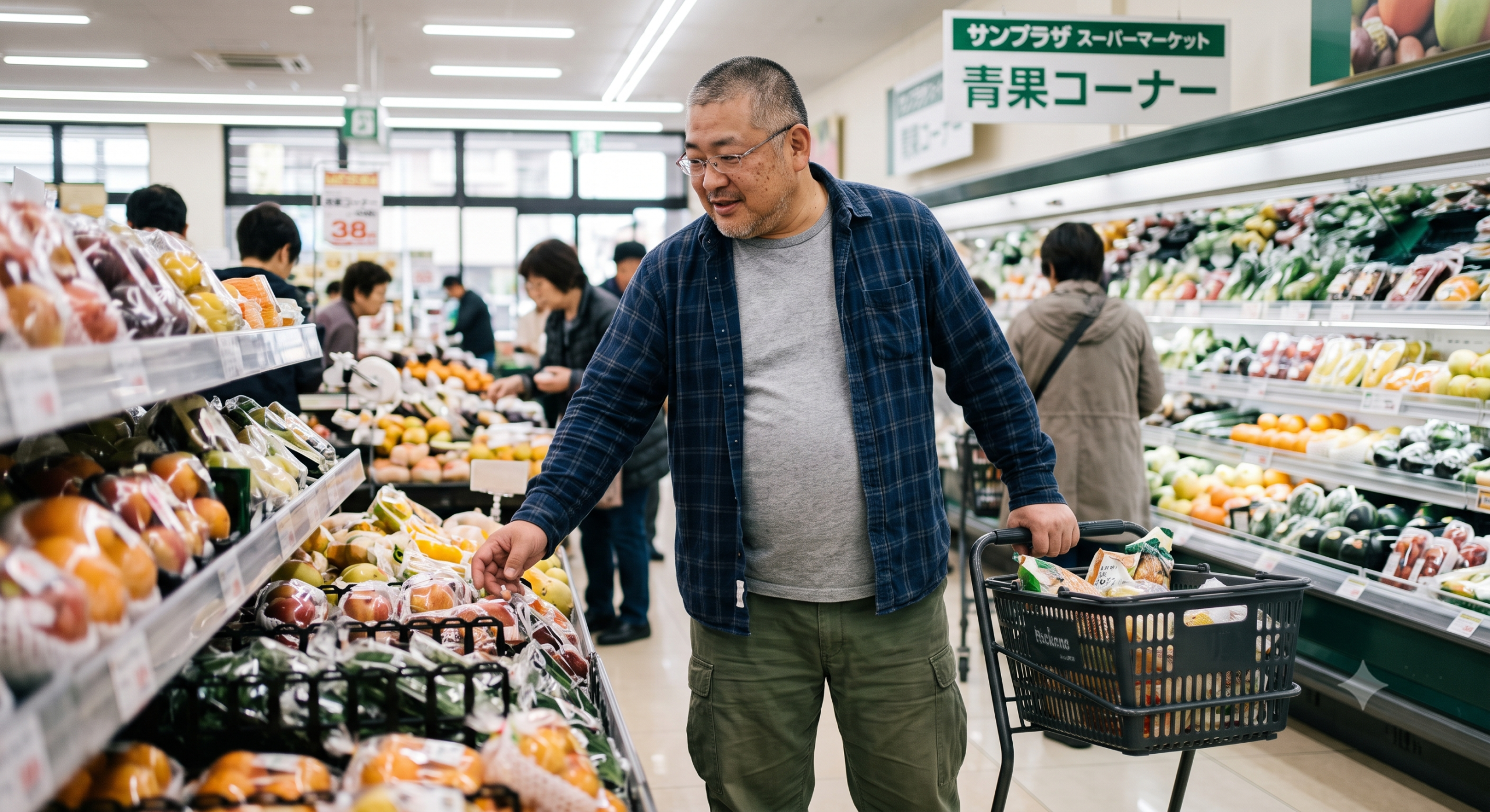 肥満体の男性